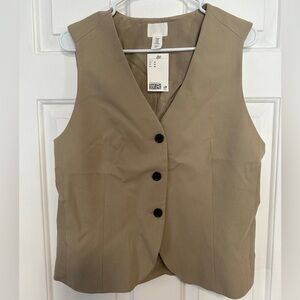 H&M Beige Vest
